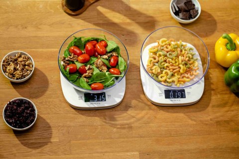 Waga kuchenna z misą 5kg ZKS1451 Zelmer ivory