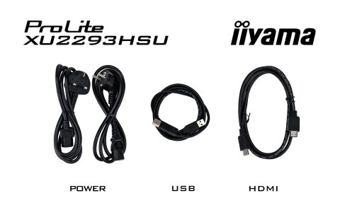 Iiyama ProLite XU2293HSU-B7 monitor komputerowy 54,6 cm (21.5") 1920 x 1080 px Full HD LED Czarny