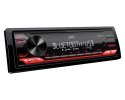Radio samochodowe JVC KD-X282BT Bluetooth USB 1 DIN Czerwone