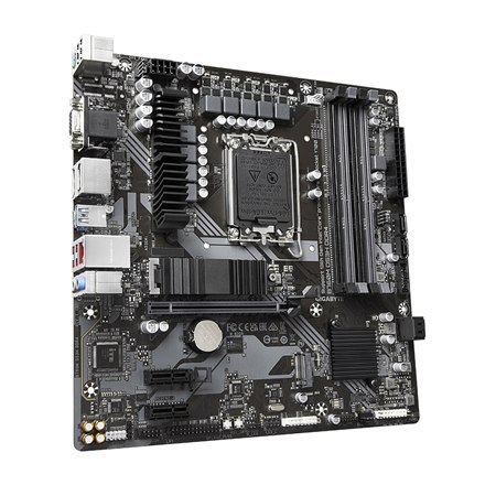 Gigabyte Gigabyte | B760M DS3H DDR4 1.0 M/B | Rodzina procesorów Intel | Gniazdo procesora LGA1700 | DDR4 DIMM | Gniazda pamięci 4 | Obsł