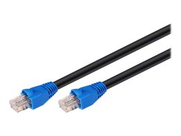 Goobay Goobay CAT 6 Outdoor Patch Cable, U/UTP, 60 m, Black