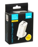 ŁADOWARKA SIECIOWA I-BOX C-65 GAN PD65W KABEL, BIAŁA