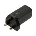 ŁADOWARKA SIECIOWA I-BOX C-65 GAN PD65W KABEL, CZARNA