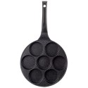 Patelnia do Jajek Granitowa Nieprzywierająca 7 Otworów ORION GRANDE 27 cm