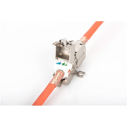 Digitus Digitus | DN-93909 | Łącznik polowy CAT 6A, 500 MHz dla AWG 22-26, w pełni ekranowany, kluczowany, 26x35x80