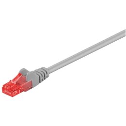 Goobay Goobay | CAT 6 | Kabel sieciowy | Skrętka nieekranowana (UTP) | Męski | RJ-45 | Męski | RJ-45 | Szary | 0,25 m