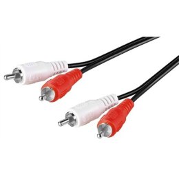 Goobay Goobay | Kabel audio | Męski | RCA | RCA | 5 m