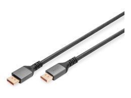 Digitus DIGITUS 16K DisplayPort Connection Cable, Version 2.1, 1m, 80G, Black | Digitus