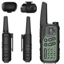Krótkofalówka Baofeng BF-T25E zielona, 2 sztuki
