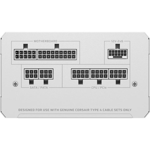 Zasilacz Corsair RMe Biały 750W 80+Złoty FM ATX3.1 2025 - Zasilacz PC/Serwerowy - ATX