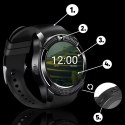 N084 smartwatch v8 zegarek smart watch pl karta sim sd