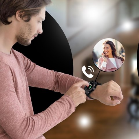 N084 smartwatch v8 zegarek smart watch pl karta sim sd