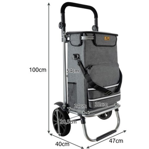 Wózek transportowy składany Malatec