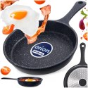 Patelnia Granitowa 16 cm ORION Grande do Indukcji Piekarnika
