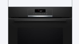 Piekarnik parowy Bosch HQG572EB3 Serie 4 71 l | AddedSteam | termoobieg 3D | grill | czarny