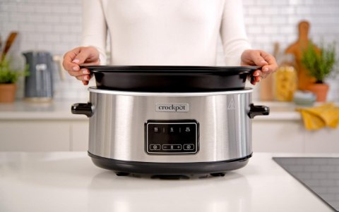 Wolnowar Crock-Pot CSC112X 6,5l (srebrny)