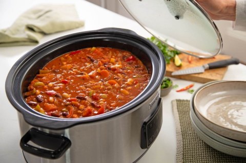 Wolnowar Crock-Pot CSC112X 6,5l (srebrny)