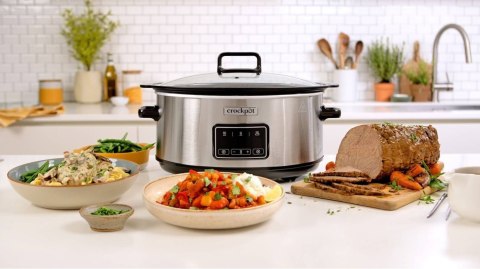 Wolnowar Crock-Pot CSC112X 6,5l (srebrny)