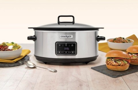 Wolnowar Crock-Pot CSC112X 6,5l (srebrny)