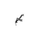 Raidsonic ICY BOX IB-MS304-T, Monitor stand with desk mounted base, for two screens, size up to 27'' Raidsonic