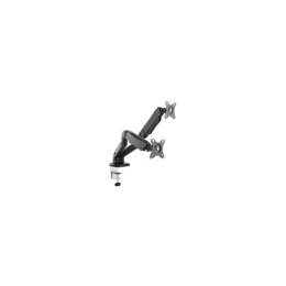 Raidsonic ICY BOX IB-MS304-T, Monitor stand with desk mounted base, for two screens, size up to 27'' Raidsonic