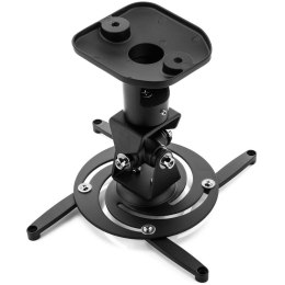 TECHLY Uchwyt do projektora 22 cm sufitowy obrotowy uchylny BK ICA-PM 100BK
