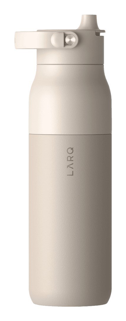 LARQ Bottle PureVis 2 - inteligentna, samoczyszcząca butelka filtrująca, światło UV-C 680ml (mojave dune)