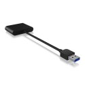 Raidsonic ICY BOX | IB-CR301-U3 USB 3.0 Zewnętrzny czytnik kart | USB 3.0 Typ-A | 3 x gniazdo czytnika kart: CF, SD, microSD