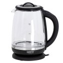 CR 1290 black Czajnik szklany 2,0 l z zaparzaczem oraz regulacją temp.