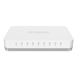 D-Link D-Link | Przełącznik | GO-SW-8G/E | Bezarządzany | Stacjonarny | Ilość portów 10/100 Mbps (RJ-45) | Ilość portów 1 Gbps (RJ-45) 