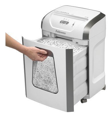 Fellowes 15C niszczarka Rozdrabnianie krzyżowe 22,4 cm Biały
