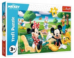 PUZZLE MAXI 24 Myszka Miki w gronie przyjac.14344 TREFL
