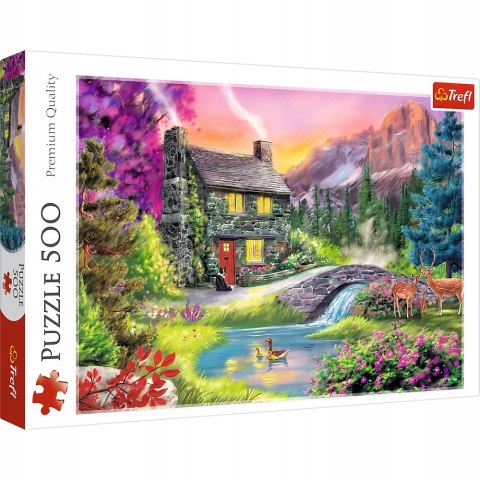 Puzzle 500 GÓRSKA SIELANKA 37325 . TREFL