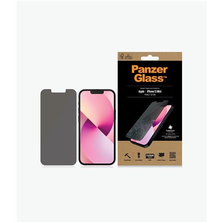 PanzerGlass PanzerGlass | Ochraniacz ekranu - szkło - z filtrem prywatności | Apple iPhone 13 mini | Szkło hartowane | Przezroczysty