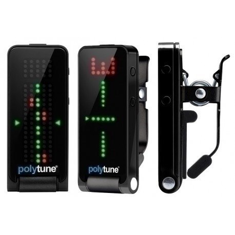 TC Electronic PolyTune Clip Black - Tuner gitarowy na klipsie czarny