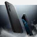 Etui pokrowiec na Samsung Galaxy S24 Liquid Air - czarny mat