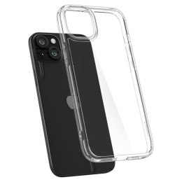 Etui pokrowiec na iPhone 15 Plus Crystal Hybrid - przezroczysty