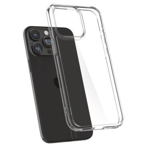 Etui pokrowiec na iPhone 15 Pro Crystal Hybrid - przezroczysty