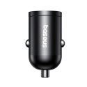 Ładowarka samochodowa USB-C z kablem USB-C 45W 1m - czarna