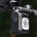 Lampka rowerowa akumulatorowa przednia z pilotem 10m 4000 mAh 1600lm - czarna