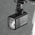 Lampka rowerowa przednia akumulatorowa 1000 lm 2800 mAh - czarna