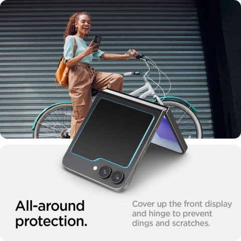 Szkło hartowane na Samsung Galaxy Z Flip 6 Glas.tR EZ Fit - 2 szt.