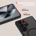 Etui pokrowiec case na Samsung Galaxy S25 Ultra MagCam MagSafe - czarny