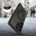 Etui pokrowiec case na Samsung Galaxy S25 Ultra MagCam MagSafe - czarny