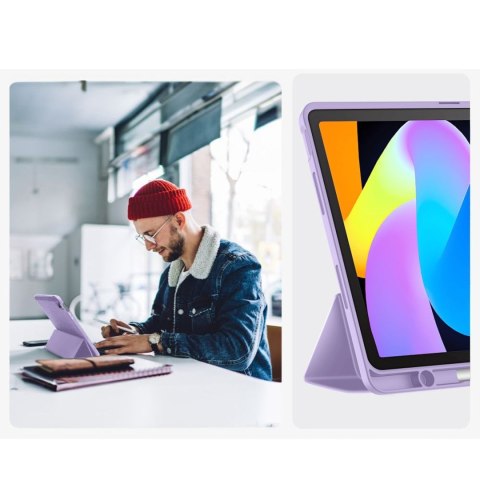 Etui pokrowiec na Lenovo Idea Tab 11.0 TB-336 SmartCase Pen - fioletowy