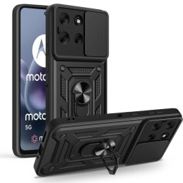 Etui pokrowiec na Motorola Moto G86 5G CamShield Pro - czarny