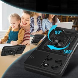 Etui pokrowiec na Motorola Moto G86 5G CamShield Pro - czarny