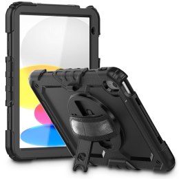 Etui pokrowiec na iPad 10.9'' 2022 z podstawką Solid360 - czarny