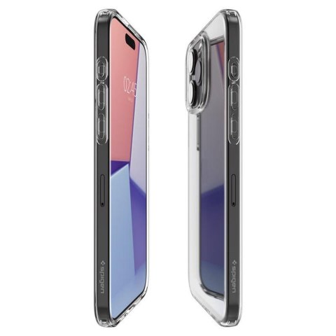 Etui pokrowiec na iPhone 15 Pro Crystal Flex - przezroczysty