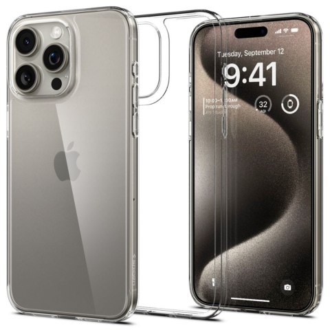 Etui pokrowiec na iPhone 15 Pro Max Airskin Hybrid - przezroczysty